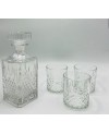 Coffret de Carafe avec 6 verres - Cristalline