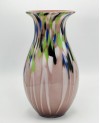 Vase en Verre Soufflé Rose - MM
