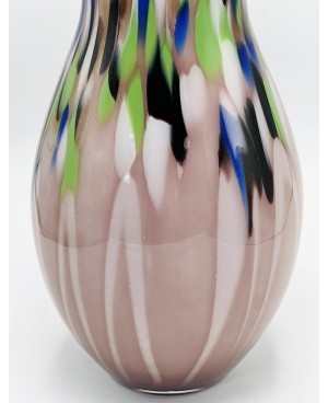 Vase en Verre Soufflé Rose - MM