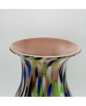 Vase en Verre Soufflé Rose - MM