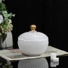 Bougie Parfumée En Bonbonnière Cristalline - Blanche