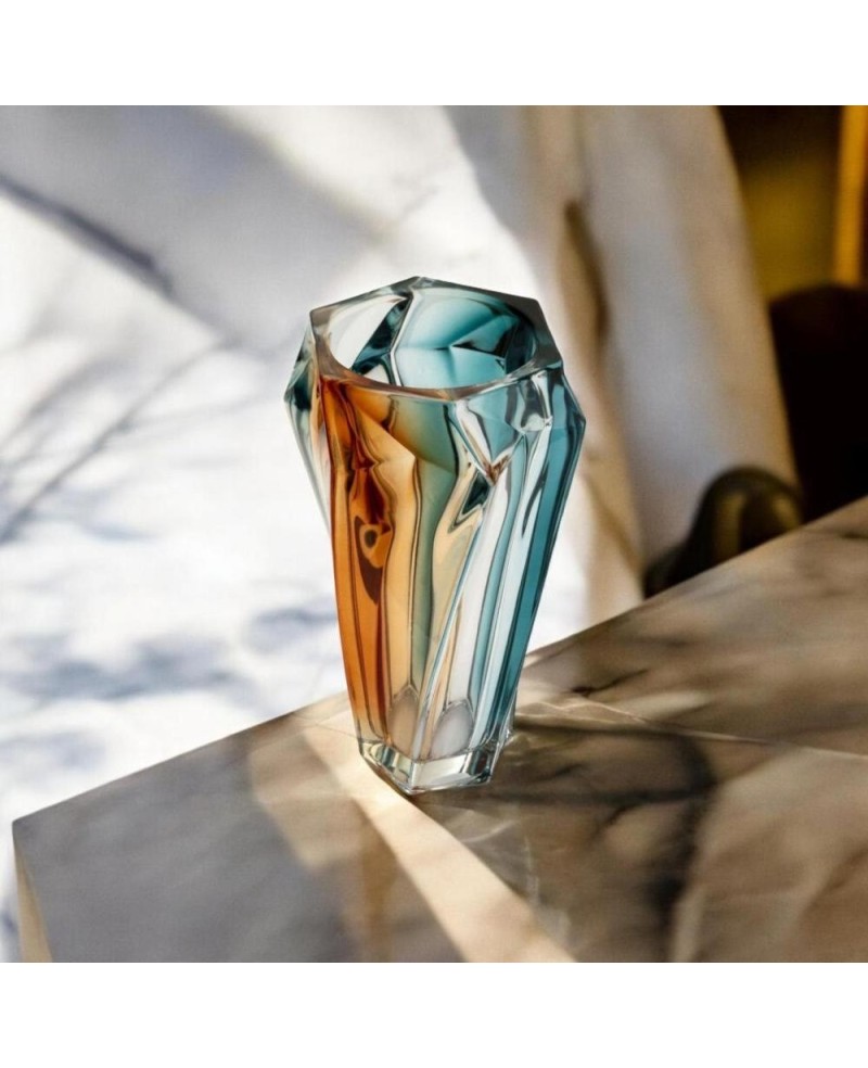 Vase en Cristal Colorie