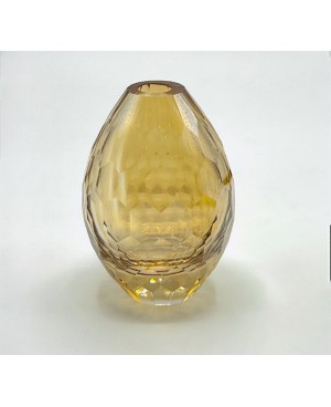 Diffuseur de parfum en Cristal Ambre Doré