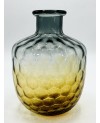 Vase en Verre Jaune Bleu - PM