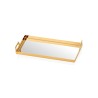 Plateau Prestige Rectangulaire OR 15x29cm - NARIN