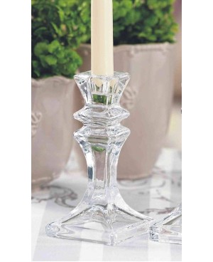  Porte Bougie Cristalline - H15.5cm