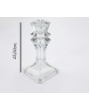 Porte Bougie Cristalline - H15.5cm