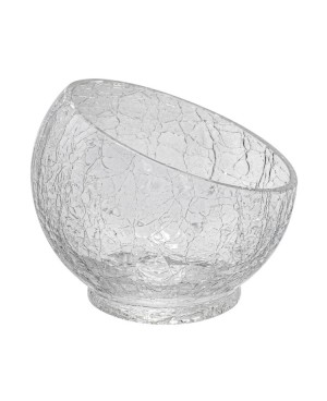 Coupelle en Cristalline Craquelé - 15x13cm