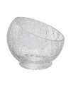 Coupelle en Cristalline Craquelé - 15x13cm