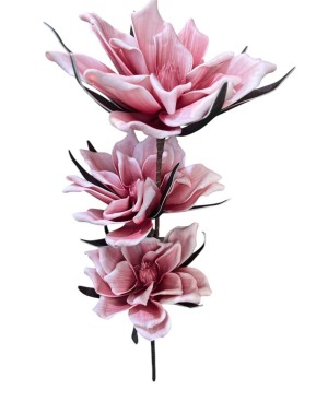  Fleur Artificielle Rose - 120cm