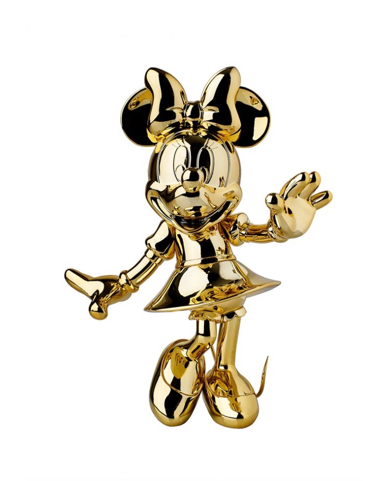 Statut Minnie Mouse Doré - 30cm