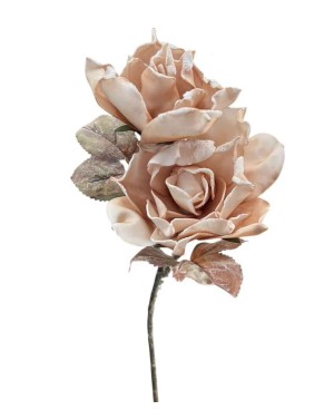  Fleur Artificielle  Marron - H 56cm
