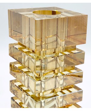 Vase en Cristal Doré - GM