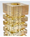 Vase en Cristal Doré - GM