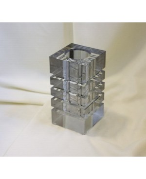  Vase en Cristal Gris - PM