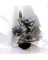 Plante Artificielle Magnolia avec Pot - Gris