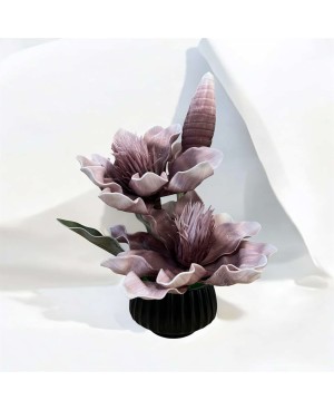  Plante Artificielle avec pot - Mauve