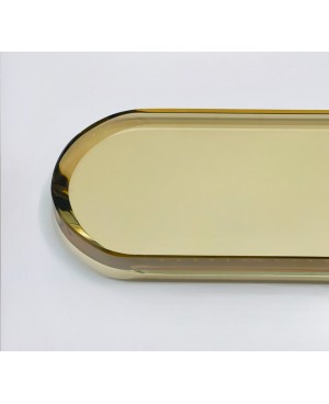 Plateau Décoratif en Cristal - 30x15cm