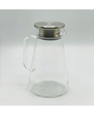 Carafe en Verre avec Couvercle Filtrant 1.4L
