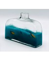 Vase en Verre Bleu - PM