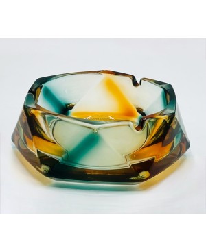  Cendrier en Cristal Colorie