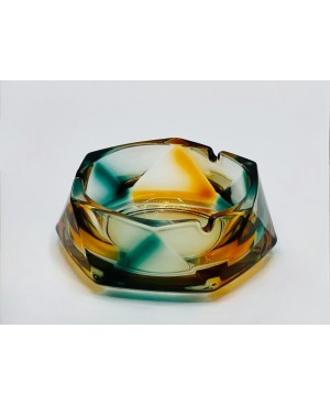 Cendrier en Cristal Colorie