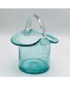 Vase en verre Soufflé Bleu