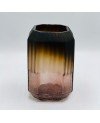 Vase en Verre Marron Mate - MM