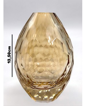 Diffuseur de parfum en Cristal Ambre Doré