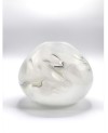 Vase en Verre Soufflé Blanc - PM