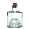Huilier - Pack de 3 bouteilles en verre couleur Bleutée
