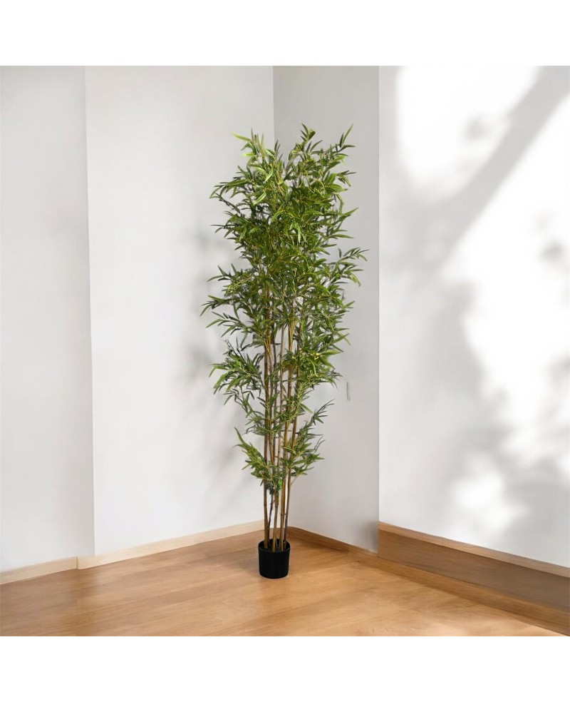 Plante Artificielle Bambou - H 2.1m Plante Artificielle Bambou - H 2.1m