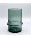 Vase en Verre Gris - MM