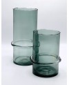 Vase en Verre Gris - MM