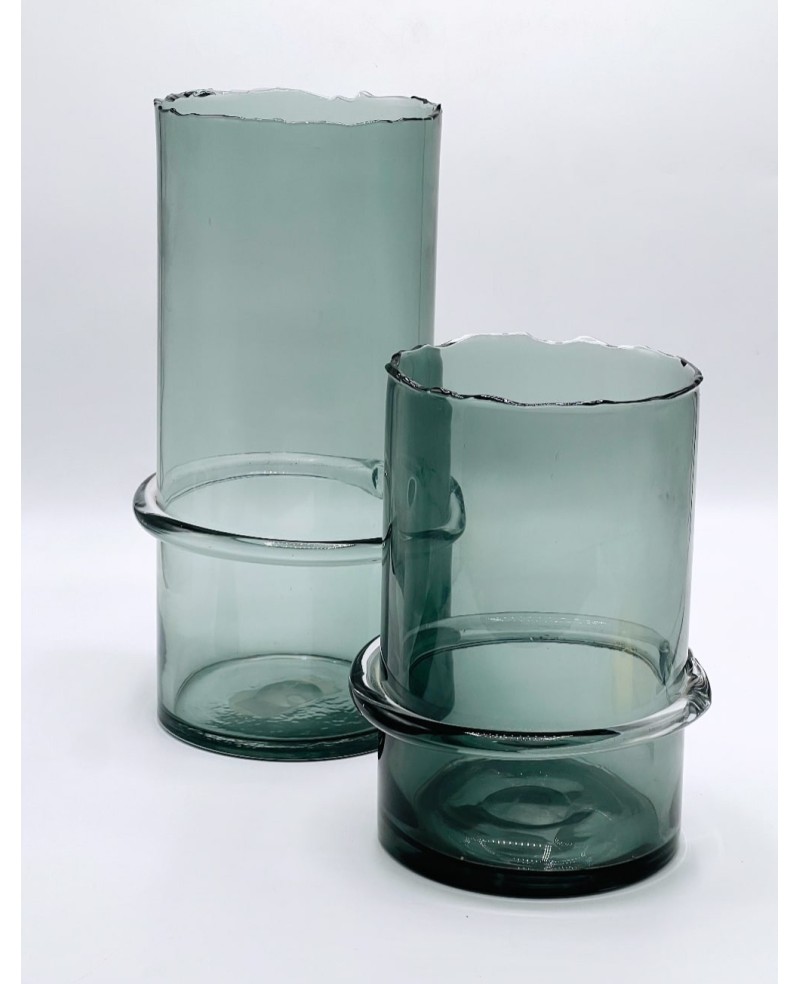 Vase en Verre Gris - GM