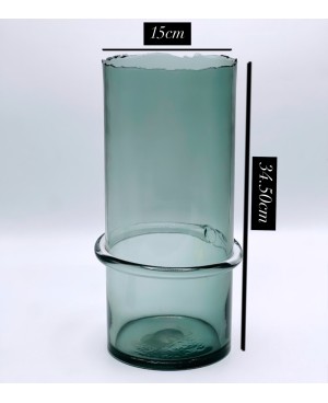 Vase en Verre Gris - GM