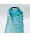 Vase en Verre Bleu Transparent - MM