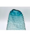 Vase en Verre Bleu Transparent - GM