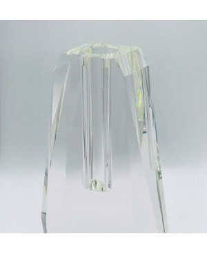 Vase ou Diffuseur en Cristal Transparent
