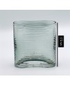 Vase en Verre Bleu Transparent - GM