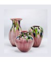 Vase en Verre Soufflé Rose - PM