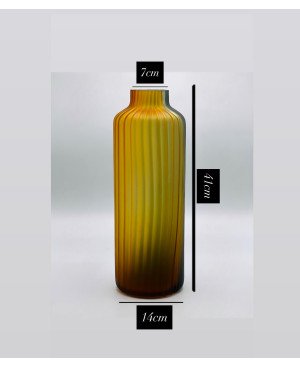 Vase en Verre Orange - MM