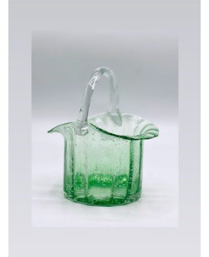  Vase en Verre Vert