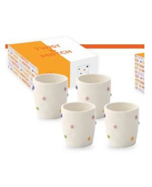 Coffret de 4 Tasses à Café TWIST & MATCH