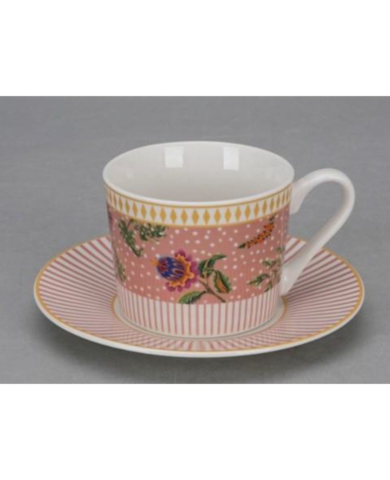Coffret de 6 Tasses à Thé - Destin Pink