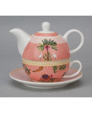 Coffret Théière avec Tasse - Destin Pink