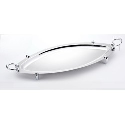 Plat à poisson 55*22.5cm INOX