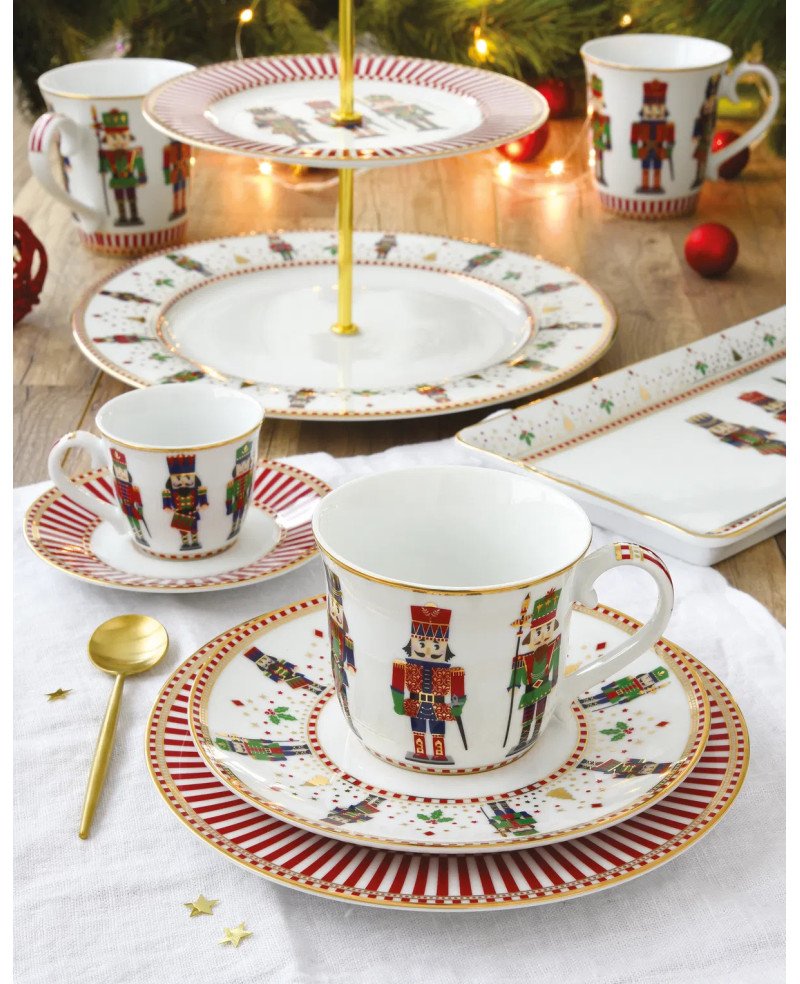 Tasse à thé avec sous Tasse NUTCRACKER