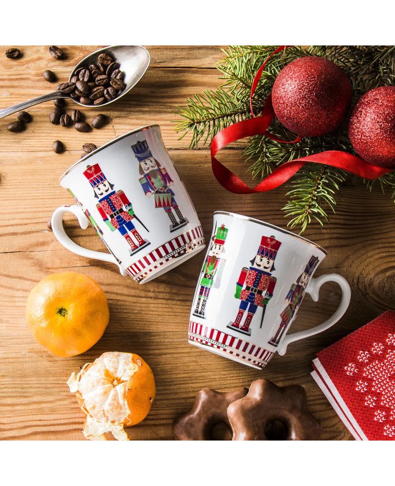 COFFRET 2 MUGS NUTCRACKER - EASY LIFE