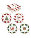Set de 4 Assiettes à Dessert - ETOILE